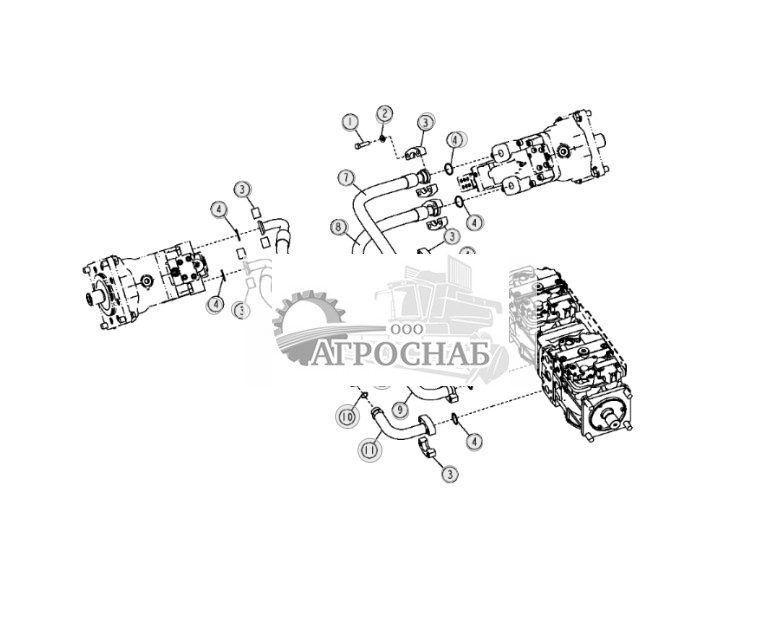 Трансмиссия высокого давления  гидростатические шланги (PAT и WLT) - ST10453 85.jpg